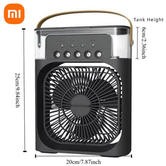 AIr Conditioner Household Mini Air Cooler LED Night Light Humidifier